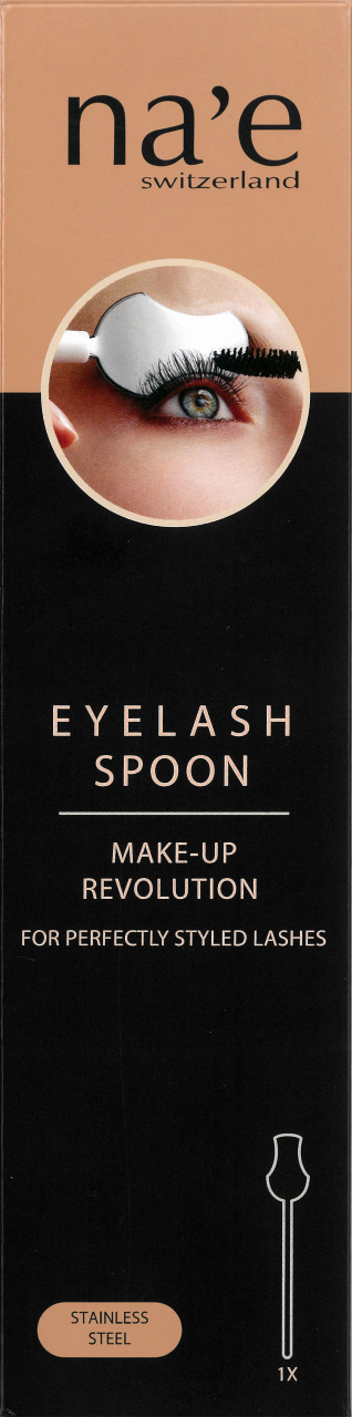 na'e Eyelash Spoon mit Edelstahlgriff